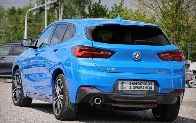 BMW X2 cena 149900 przebieg: 76992, rok produkcji 2020 z Czarna Woda małe 631
